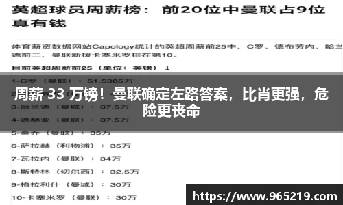 周薪 33 万镑！曼联确定左路答案，比肖更强，危险更丧命